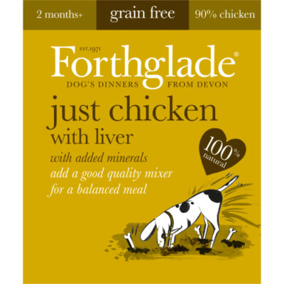 Forthglade Just Chicken With Liver Dog Food Forthglade Just Chicken With Liver Dog Food